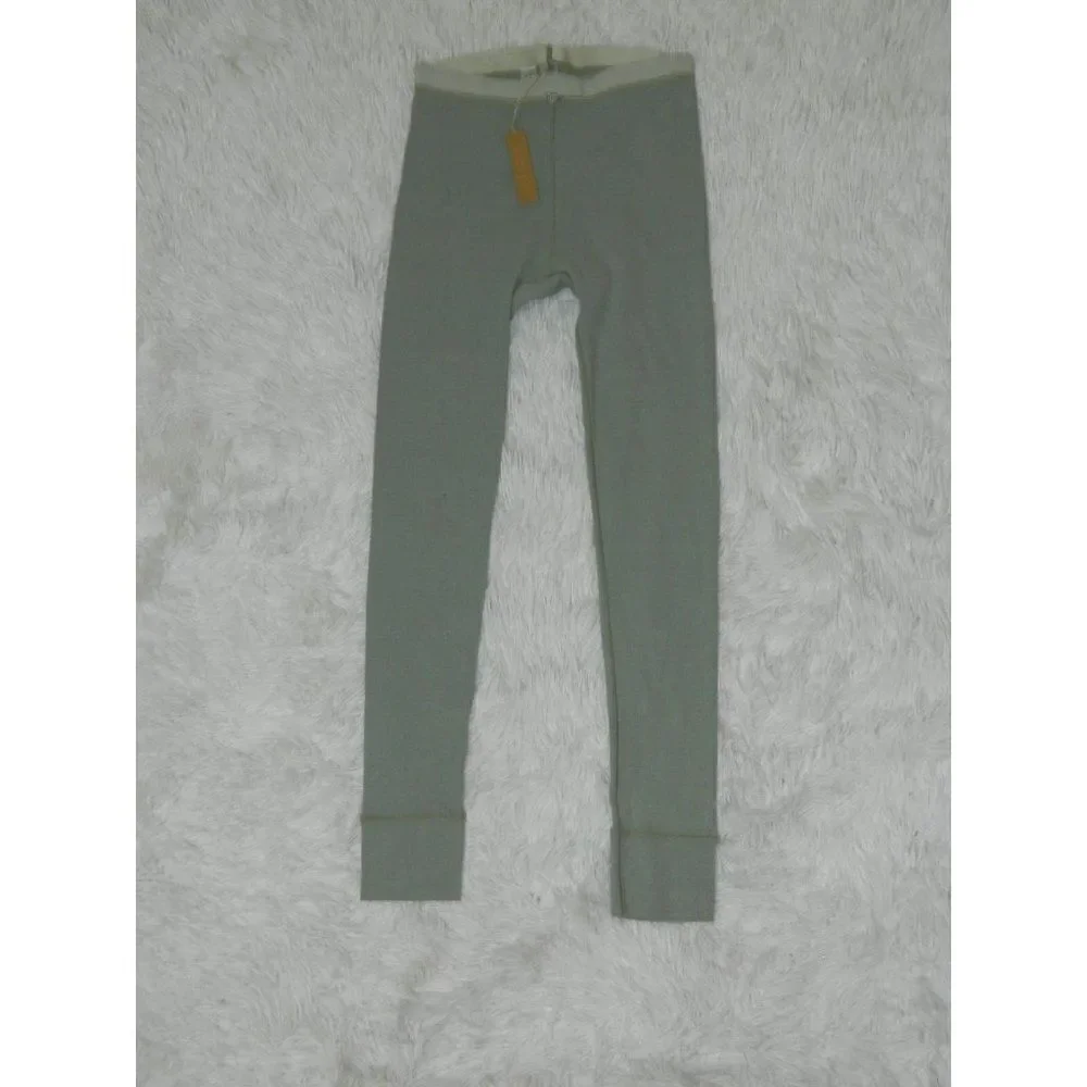 Skims Leggings Little Girls  Pointelle‎ Mineral  Sleep Thermals Size 8